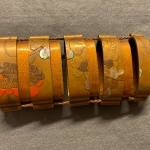 Trois inros avec netsuke et une boîte couvert en laque, Japon, Meiji, 19ème — photo 52