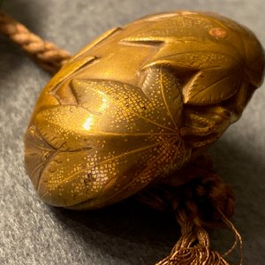 Trois inros avec netsuke et une boîte couvert en laque, Japon, Meiji, 19ème — photo 67
