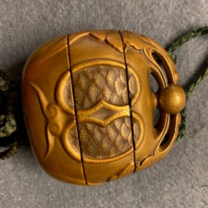 Trois inros avec netsuke et une boîte couvert en laque, Japon, Meiji, 19ème — photo 69