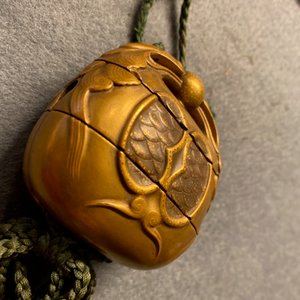 Trois inros avec netsuke et une boîte couvert en laque, Japon, Meiji, 19ème — photo 70