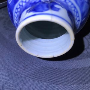 Trois paires de vases en porcelaine de Chine bleu et blanc, Kangxi — photo 12