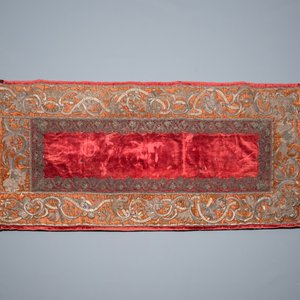 Trois panneaux de soie et velours brodés de fils d'or et d'argent, Europe de l'Ouest, 18/19ème — photo 5