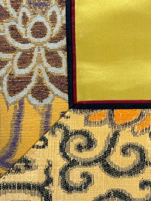 Trois panneaux en soie brodée à décor figuratif, Chine, 19/20ème — photo 6