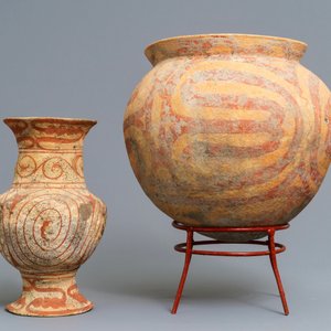 Trois pièces en terre cuite, culture Ban Chiang, Thaïlande, 600 - 300 a.J-C — photo 5