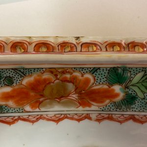 Trois plats de forme octagonale en porcelaine de Chine famille verte, Kangxi — photo 10
