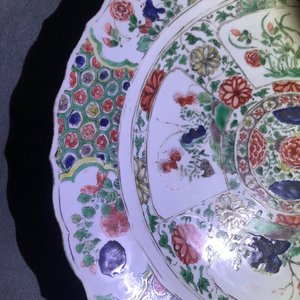 Trois plats en porcelaine de Chine famille verte, Kangxi — photo 25