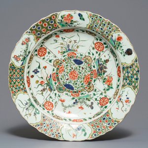 Trois plats en porcelaine de Chine famille verte, Kangxi — photo 4