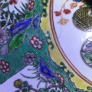 Trois plats en porcelaine de Chine famille verte, Kangxi — photo 10