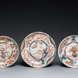 Trois plats en porcelaine Imari de Japon, Edo, 17/18ème — photo 2