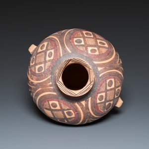 Trois pots en poterie peinte à décors polychromes, culture Majiayao Yangshao, 3/2ème millénaire avant J.-C. — photo 10