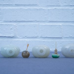 Trois tabatières en jade blanche pâle, Chine, 19/20ème — photo 7