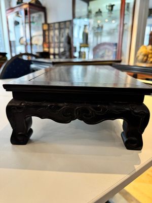 Trois tables en bois zitan, Chine, 19/20ème — photo 2