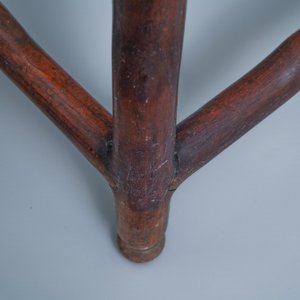 Trois tables gigognes en bois sculpté, Chine, 19ème — photo 17