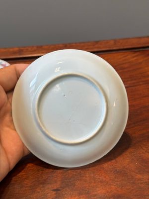 Trois tasses et soucoupes en porcelaine de Chine famille rose à décor de faisans, Yongzheng — photo 17