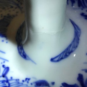 Trois théières couvertes en porcelaine de Chine bleu et blanc, Kangxi — photo 17