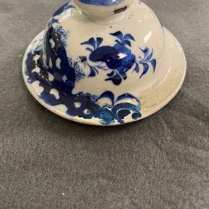 Trois vases en porcelaine de Chine en bleu et blanc, 19ème — photo 21