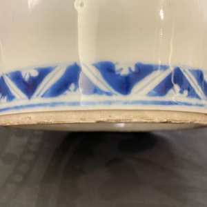 Trois vases en porcelaine de Chine en bleu et blanc, Kangxi — photo 16