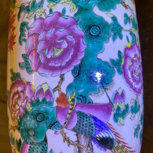 Trois vases en porcelaine de Chine famille rose, 19ème — photo 41
