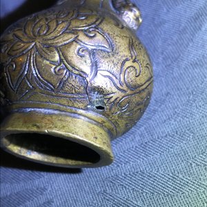 Trois vases miniatures en bronze, Chine, 17/18ème — photo 27
