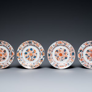 Twaalf Chinese Imari-stijl borden, Kangxi/Qianlong — foto 2
