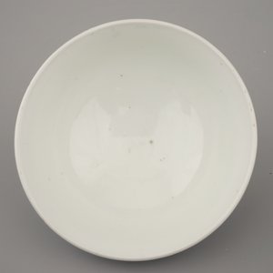 Twee blauw en witte borden en 3 kommen in Chinees porselein, Kangxi en laat Qing-dynastie — foto 19