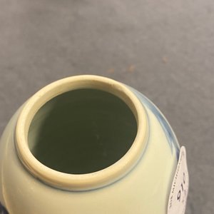 Twee Chinese blauw-witte theebussen met deksels, Kangxi — foto 8