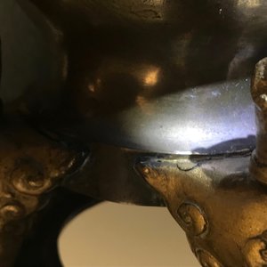 Twee Chinese bronzen vazen, 19e eeuw — foto 21