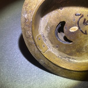 Twee Chinese bronzen wierookbranders, Qing — foto 21