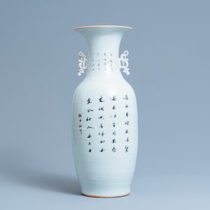 Twee Chinese famille rose vazen, 19/20e eeuw — foto 10