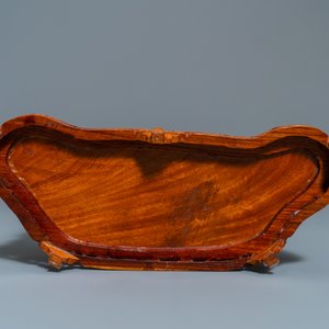 Twee Chinese groepen in lapis lazuli, 20e eeuw — foto 13