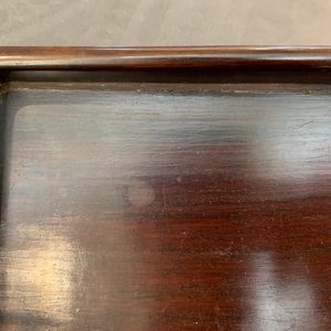 Twee Chinese houten plateaus en een sokkel, 18/19e eeuw — foto 19