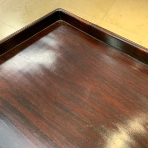 Twee Chinese houten plateaus en een sokkel, 18/19e eeuw — foto 24