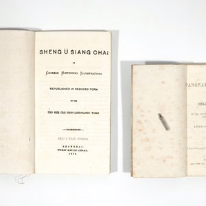 Twee Chinese lithografische werken, Tien Shih Chai, Shanghai, 1879 — foto 2