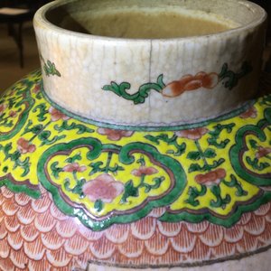 Twee Chinese Nanking vazen met craquelé glazuur, 19e eeuw — foto 10