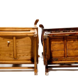 Twee Chinese olmen stoelen, 19/20e eeuw — foto 6