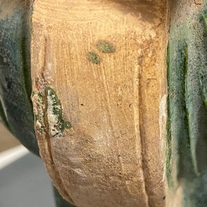 Twee Chinese polychrome aardewerken grafbeelden, Ming — foto 15