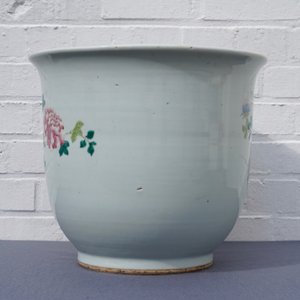 Twee grote Chinese famille rose jardinières, 19e eeuw — foto 9