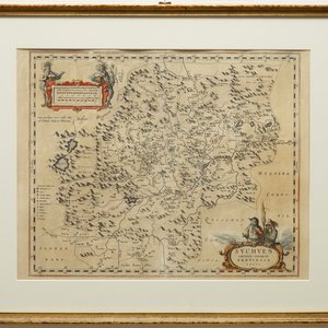 Twee kaarten van China, Blaeu, Amsterdam, 17e eeuw — foto 2