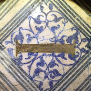 Twee majolica tegels uit het kasteel van Oiron, Frankrijk, 1545-1550 — foto 10