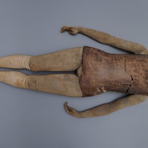 Twee mannequin modellen met Japanse hoofden, Frankrijk of Japan, 19e eeuw — foto 9