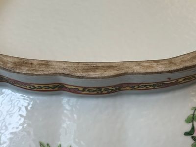 Twee ovale Chinese Canton famille rose tazza's, 19e eeuw — foto 14
