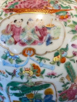 Twee paar Chinese famille rose vazen, 19e eeuw — foto 8