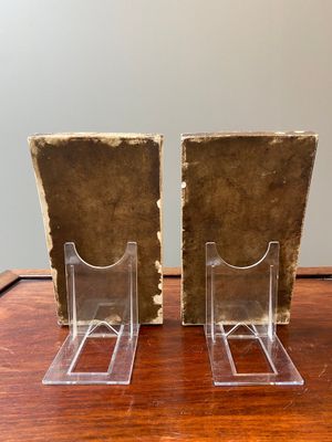 Twee rechthoekige Chinese famille verte plaquettes, Kangxi — foto 3