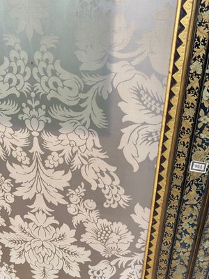Twee zeer grote Chinese Canton panelen in verguld en zwart lakwerk, 19e eeuw — foto 31