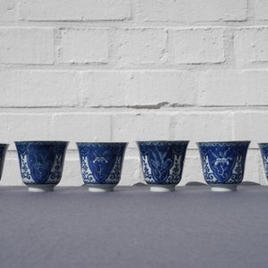 Twelve Chinese blue and white cups and saucers, 19th C. — 照片 20
