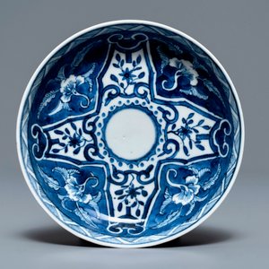 Twelve Chinese blue and white cups and saucers, 19th C. — 照片 8