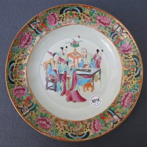 Twelve Chinese Canton Mandarin famille rose plates and soup plates, Daoguang — 照片 26