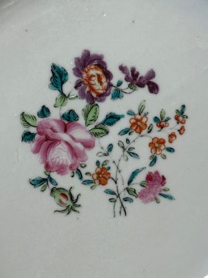 Twelve Chinese famille rose plates with floral design, Qianlong — 照片 3
