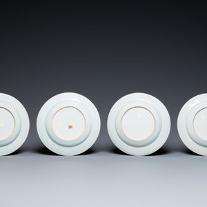 Twelve Chinese Imari-style plates, Kangxi/Qianlong — photo 3