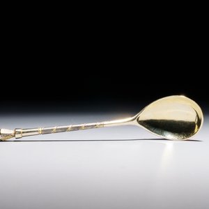 Twelve parcel-gilt silver and niello spoons, Russia, 19/20th C. — 照片 3